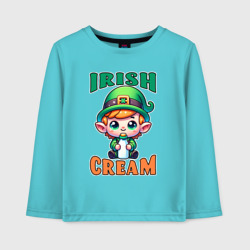 Детский лонгслив хлопок Irish Cream