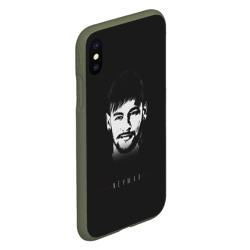 Чехол для iPhone XS Max матовый Neymar da Silva Santos Junior - фото 2