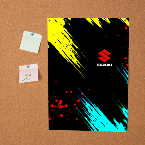 Постер Suzuki краски абстрактные - фото 2