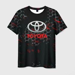 Мужская футболка 3D Toyota краски броня