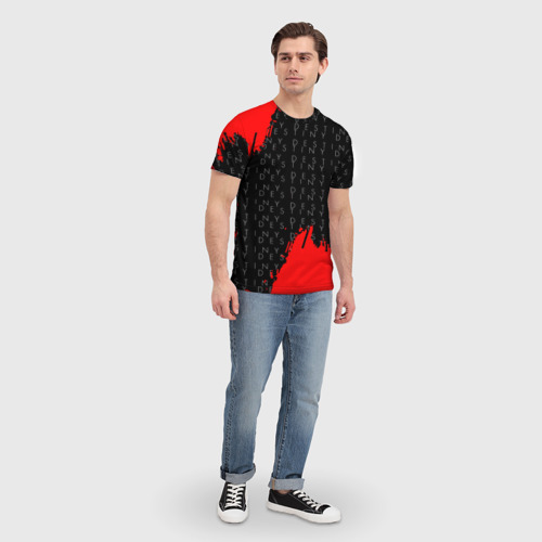 Мужская футболка 3D Дестини паттерн шутер краски, цвет 3D печать - фото 5