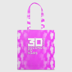 Шоппер 3D 30 seconds to mars pink