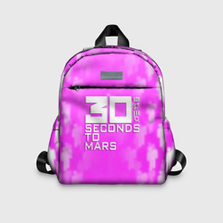 Детский рюкзак 3D 30 seconds to mars pink