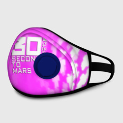 Маска из неопрена 30 seconds to mars pink