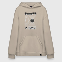 Худи SuperOversize хлопок Culture streetwear