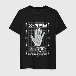X-ray streetwear – Мужская футболка хлопок с принтом купить со скидкой в -20%