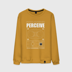 Мужской свитшот хлопок Perceive streetwear