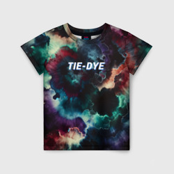 Детская футболка 3D Tie - dye