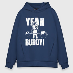 Мужское худи Oversize хлопок Yeah buddy - Ронни Коулман