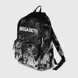 Рюкзак 3D Megadeth black graphite