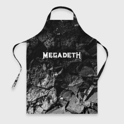 Фартук 3D Megadeth black graphite