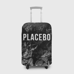 Чехол для чемодана 3D Placebo black graphite