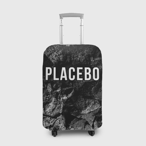 Чехол для чемодана 3D Placebo black graphite, цвет 3D печать