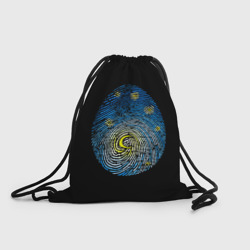 Рюкзак-мешок 3D Отпечаток пальца - Ван Гог