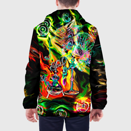 Мужская куртка 3D Хамелеон и стихии, цвет 3D печать - фото 5