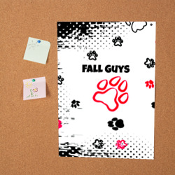 Постер Fall Guys kids game pattern - фото 2