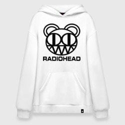 Худи SuperOversize хлопок Radiohead logo bear 