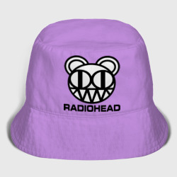 Женская панама хлопок Radiohead logo bear 