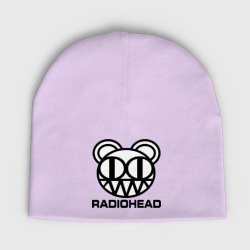 Детская шапка демисезонная Radiohead logo bear 