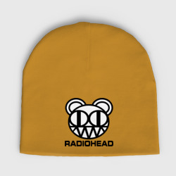 Детская шапка демисезонная Radiohead logo bear 
