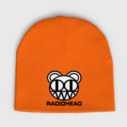 Детская шапка демисезонная Radiohead logo bear 