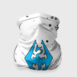 Бандана-труба 3D Skyrim logo winter