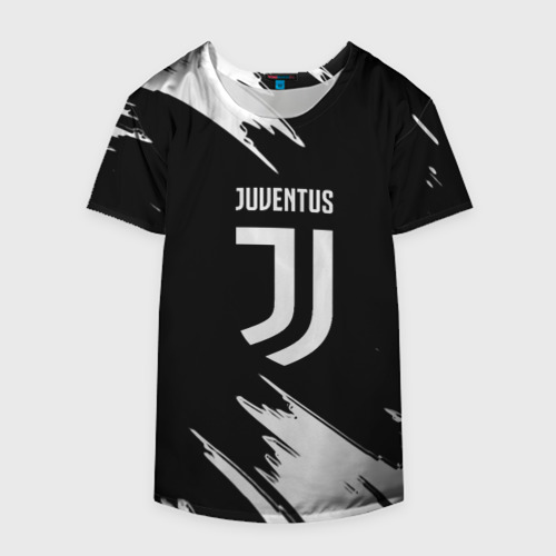 Накидка на куртку 3D Juventus краски текстура, цвет 3D печать - фото 4
