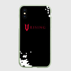 Чехол для iPhone XS Max матовый V Rising краски