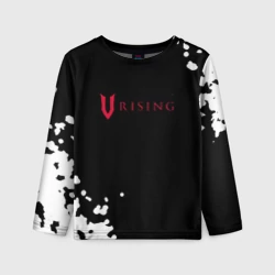 Детский лонгслив 3D V Rising краски