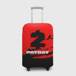 Чехол для чемодана 3D Payday 2 краски