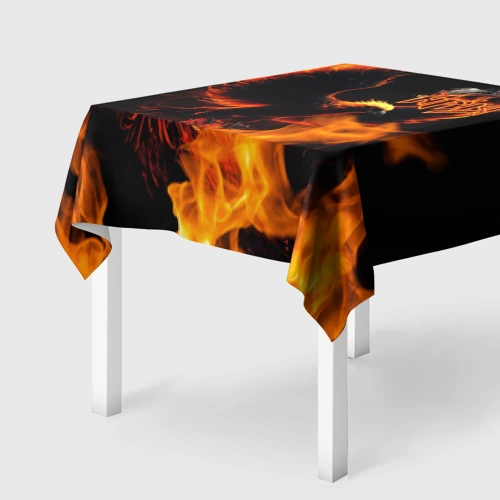Скатерть 3D Феникс ария