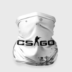 Бандана-труба 3D Cs go зимний стиль лого