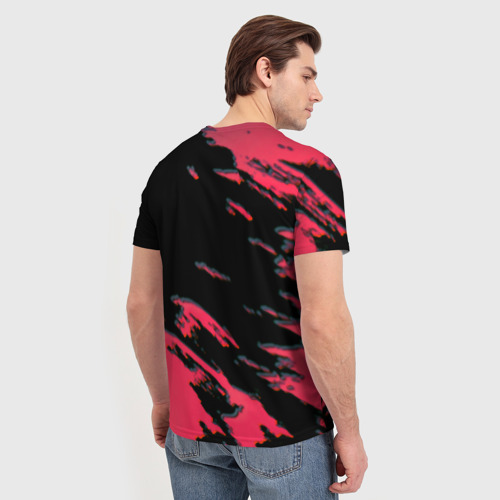 Мужская футболка 3D NBA краски текстура, цвет 3D печать - фото 4