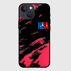 Чехол для iPhone 13 mini NBA краски текстура