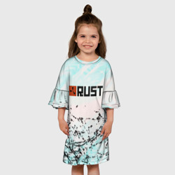 Детское платье 3D Rust game текстура - фото 2