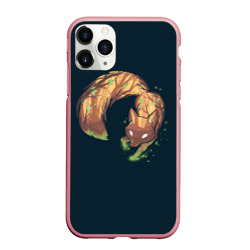 Чехол для iPhone 11 Pro Max матовый Древесный дух лисы