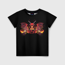 Детская футболка 3D Дракон мастер - DnD