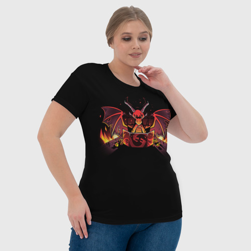 Женская футболка 3D Дракон мастер - DnD, цвет 3D печать - фото 6