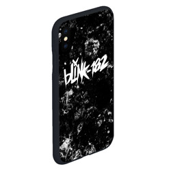 Чехол для iPhone XS Max матовый Blink 182 black ice - фото 2