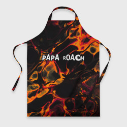 Фартук 3D Papa Roach red lava