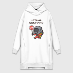 Платье-худи хлопок С лутом на корабль Lethal company