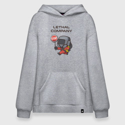 Худи SuperOversize хлопок С лутом на корабль Lethal company