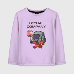 Детский лонгслив хлопок С лутом на корабль Lethal company