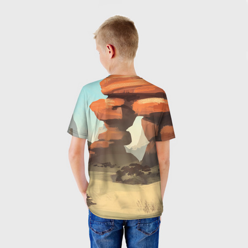Детская футболка 3D Компания будет довольна Lethal company, цвет 3D печать - фото 4