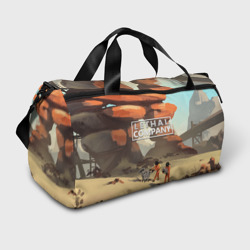 Сумка спортивная 3D Компания будет довольна Lethal company