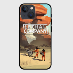 Чехол для iPhone 13 mini Компания будет довольна Lethal company