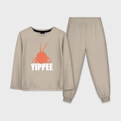 Детская пижама с лонгсливом хлопок Hoarding bug Lethal company