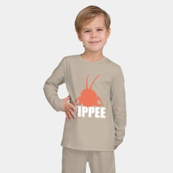 Детская пижама с лонгсливом хлопок Hoarding bug Lethal company - фото 2