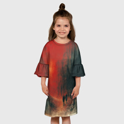 Детское платье 3D Двое в пути  - фото 2