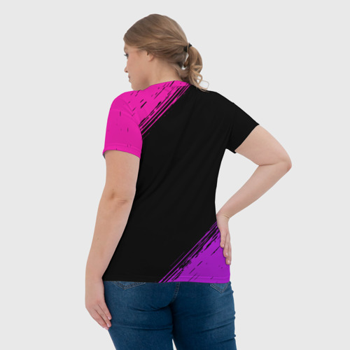 Женская футболка 3D Алла: с очень большой буквы, цвет 3D печать - фото 7